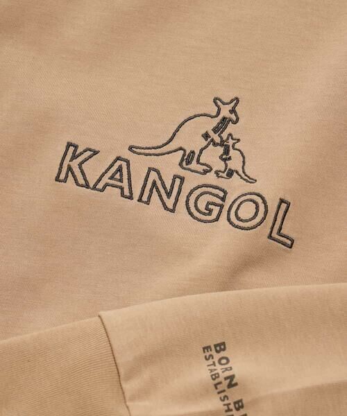 セール】 KANGOL/カンゴール ロゴ刺繍ワイドシルエットカットソー