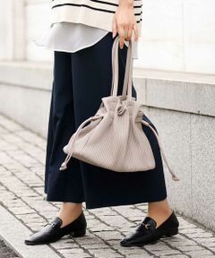 a.v.v / アー・ヴェ・ヴェ その他小物 | プリーツ巾着バッグ