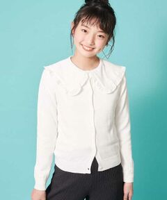 a.v.v / アー・ヴェ・ヴェ カーディガン・ボレロ | [140-150]クルーネックカーディガン