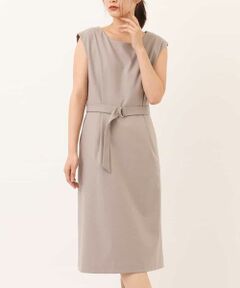 a.v.v / アー・ヴェ・ヴェ ロング・マキシ丈ワンピース | 【セットアップ対応】ベルト付Ｉラインワンピース