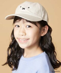 [KIDS]【数量限定】ミッフィーフェイスシシュウキャップ