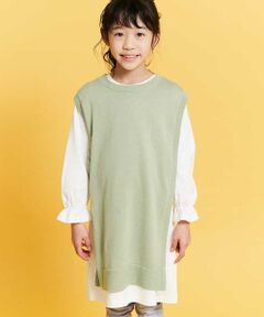 [110-130]ロングベストインナーセット[WEB限定サイズ]