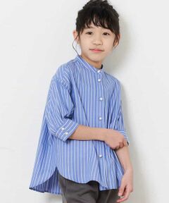 a.v.v / アー・ヴェ・ヴェ シャツ・ブラウス | [100-130]パール調ボタンブラウス[WEB限定サイズ]