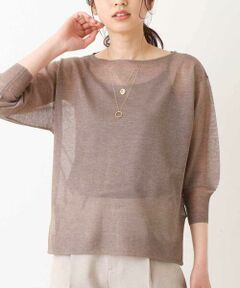 a.v.v / アー・ヴェ・ヴェ ニット・セーター | 【2点セット】シアーニット&キャミソール