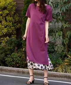 セール】 ロング・マキシ丈ワンピース（条件：パープル系、在庫