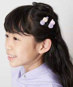 a.v.v / アー・ヴェ・ヴェ カチューシャ・カチューム・その他 | [KIDS]ポンポンカラーピン2SET