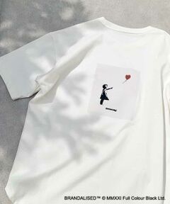 【WEB限定/接触冷感】プリントTシャツ バンクシー Balloon Girl