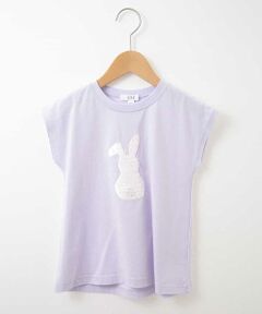 [160]【接触冷感】トゥインクルスパンコールTシャツ[WEB限定サイズ]