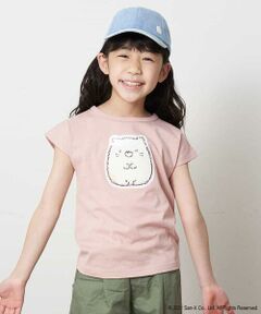 [100-140]【数量限定/接触冷感】すみっコぐらし リバーシブルスパンコールTシャツ[WEB限定サイズ]