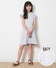 a.v.v / アー・ヴェ・ヴェ ロング・マキシ丈ワンピース | [140-150]バックレースアップワンピース