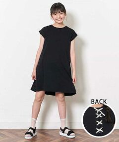 a.v.v / アー・ヴェ・ヴェ ロング・マキシ丈ワンピース | [140-150]バックレースアップワンピース