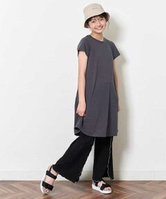 [160]【プチプラ】AラインTシャツワンピース[WEB限定サイズ]