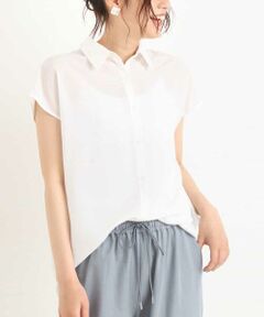 a.v.v / アー・ヴェ・ヴェ シャツ・ブラウス | レギュラーカラーシアーチュニックブラウス