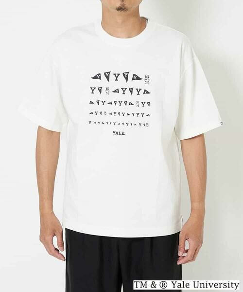 a.v.v / アー・ヴェ・ヴェ カットソー | 【接触冷感】YALE別注モチーフプリントTシャツ | 詳細3