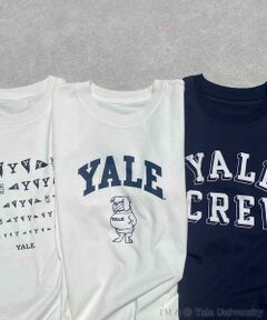 【接触冷感】YALE別注モチーフプリントＴシャツ