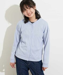 a.v.v / アー・ヴェ・ヴェ カーディガン・ボレロ | [160]ランダムテレコリングボタンカーディガン[WEB限定サイズ]