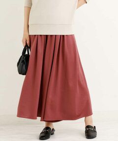 a.v.v / アー・ヴェ・ヴェ その他パンツ | 微起毛サテンギャザースカンツ