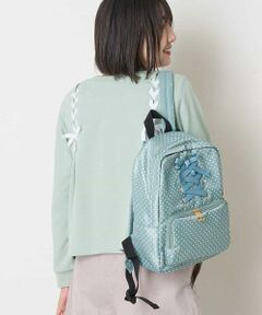 a.v.v / アー・ヴェ・ヴェ リュック・バックパック | [KIDS]ドット柄レースアップリュック