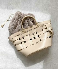 a.v.v / アー・ヴェ・ヴェ トートバッグ | 巾着付きメッシュバッグ