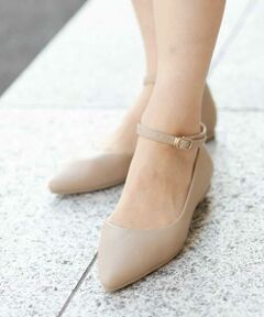 a.v.v / アー・ヴェ・ヴェ パンプス | アンクルストラップフラットパンプス