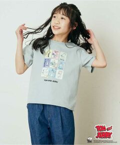 [100-130]トムとジェリーコラボプリントTシャツ