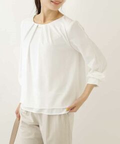 a.v.v / アー・ヴェ・ヴェ シャツ・ブラウス | 【2WAY】パフスリーブメタルパーツブラウス