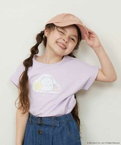 [100-150]【数量限定再入荷】すみっコぐらしリバーシブルスパンコールTシャツ