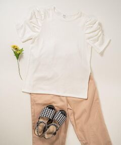 a.v.v / アー・ヴェ・ヴェ カットソー | [140-150]袖コンシャスヨウリュウカットソー