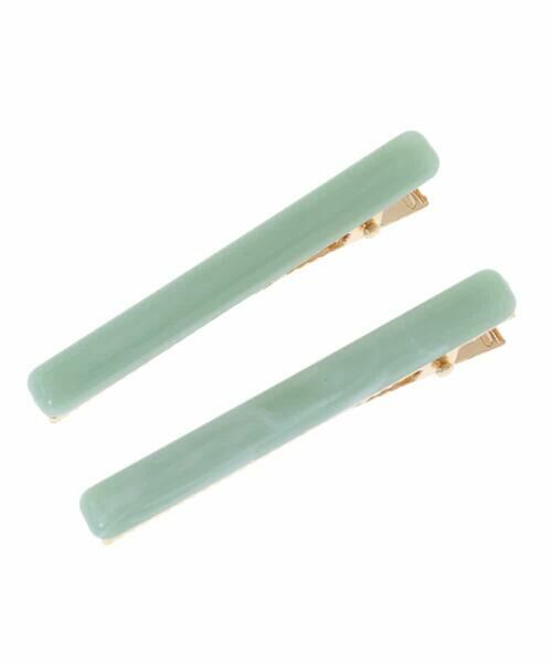 a.v.v / アー・ヴェ・ヴェ カチューシャ・カチューム・その他 | 【2ピースSET】淡色マーブルバレッタ | 詳細1