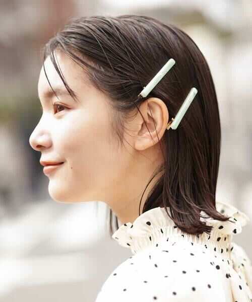 a.v.v / アー・ヴェ・ヴェ カチューシャ・カチューム・その他 | 【2ピースSET】淡色マーブルバレッタ | 詳細7