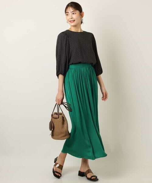 a.v.v / アー・ヴェ・ヴェ シャツ・ブラウス | ドットプリントブラウス | 詳細1