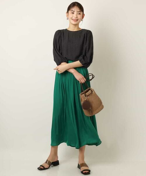 a.v.v / アー・ヴェ・ヴェ シャツ・ブラウス | ドットプリントブラウス | 詳細2