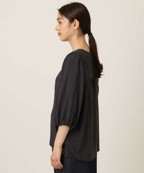 a.v.v / アー・ヴェ・ヴェ シャツ・ブラウス | ドットプリントブラウス | 詳細5