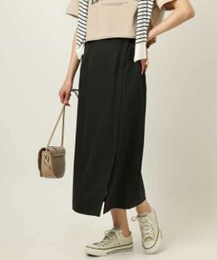 a.v.v / アー・ヴェ・ヴェ ロング・マキシ丈スカート | ラップ風ナロースカート