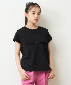 [100-130]セーラーカラーTシャツ