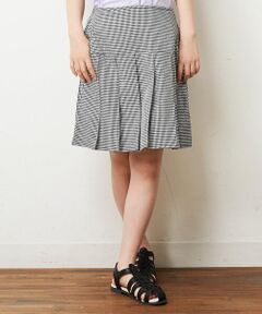 a.v.v / アー・ヴェ・ヴェ ミニ・ひざ丈スカート | [160]ウエストゴムプリーツスカート