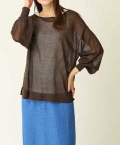 a.v.v / アー・ヴェ・ヴェ ニット・セーター | 【2点セット/前後2WAY】 シアーサマーニット＆タンクトップ