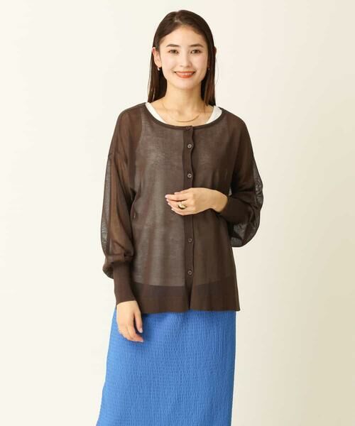 a.v.v / アー・ヴェ・ヴェ ニット・セーター | 【2点セット/前後2WAY】 シアーサマーニット＆タンクトップ | 詳細10