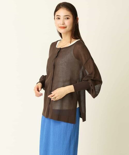 a.v.v / アー・ヴェ・ヴェ ニット・セーター | 【2点セット/前後2WAY】 シアーサマーニット＆タンクトップ | 詳細11