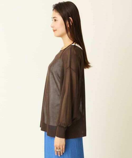 a.v.v / アー・ヴェ・ヴェ ニット・セーター | 【2点セット/前後2WAY】 シアーサマーニット＆タンクトップ | 詳細14