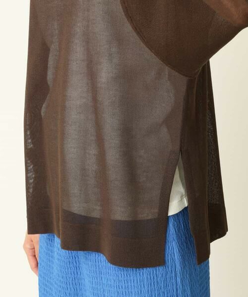 a.v.v / アー・ヴェ・ヴェ ニット・セーター | 【2点セット/前後2WAY】 シアーサマーニット＆タンクトップ | 詳細19