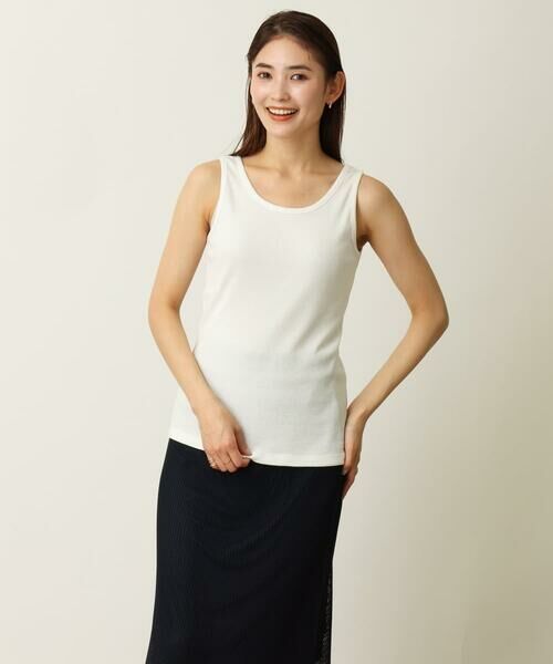 a.v.v / アー・ヴェ・ヴェ ニット・セーター | 【2点セット/前後2WAY】 シアーサマーニット＆タンクトップ | 詳細22