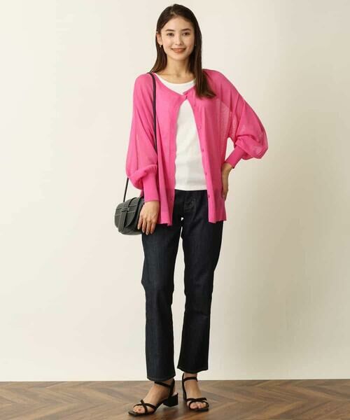 a.v.v / アー・ヴェ・ヴェ ニット・セーター | 【2点セット/前後2WAY】 シアーサマーニット＆タンクトップ | 詳細4