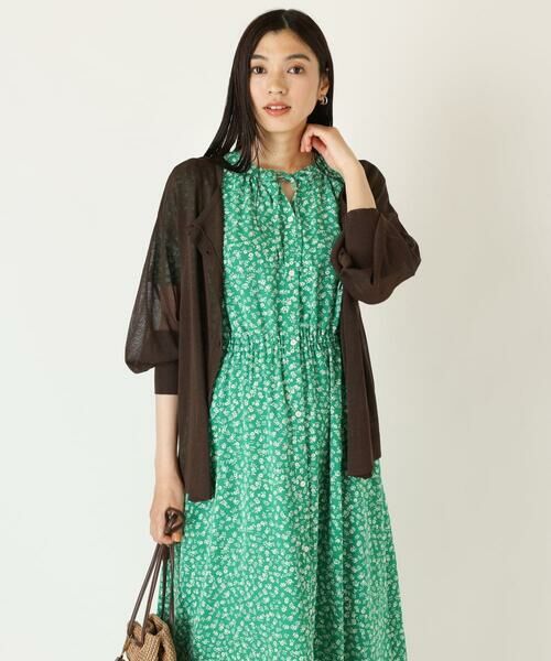 a.v.v / アー・ヴェ・ヴェ ニット・セーター | 【2点セット/前後2WAY】 シアーサマーニット＆タンクトップ | 詳細9