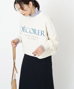 a.v.v / アー・ヴェ・ヴェ カットソー | ショート丈 ロゴスウェットトップス