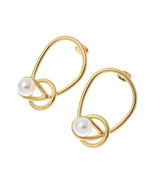 a.v.v / アー・ヴェ・ヴェ ピアス・イヤリング | リング×パール調ピアス | 詳細4