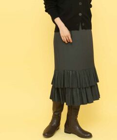 【a.v.v Charme】ティアードプリーツナロースカート
