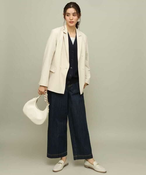 a.v.v / アー・ヴェ・ヴェ テーラードジャケット | 【マシンウォッシャブル】ダブルブレストジャケット | 詳細12