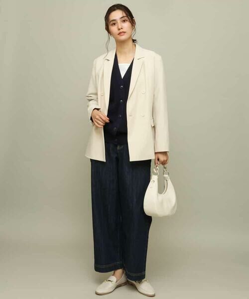 a.v.v / アー・ヴェ・ヴェ テーラードジャケット | 【マシンウォッシャブル】ダブルブレストジャケット | 詳細14