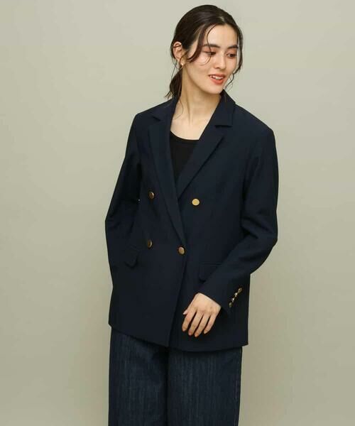 a.v.v / アー・ヴェ・ヴェ テーラードジャケット | 【マシンウォッシャブル】ダブルブレストジャケット | 詳細18